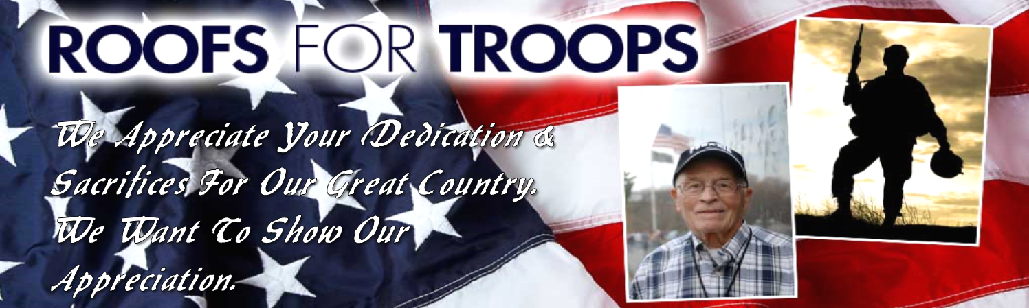 Roof For Troops Discounts