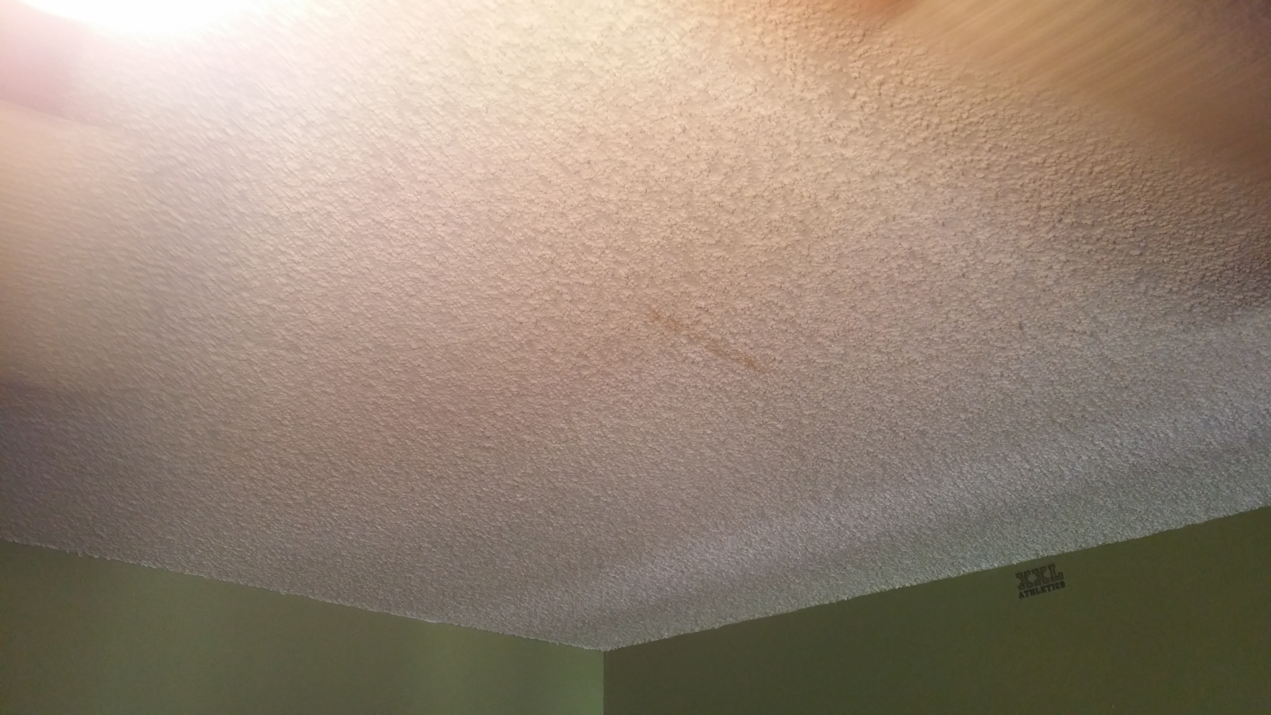 Water Stains From Roof Leak