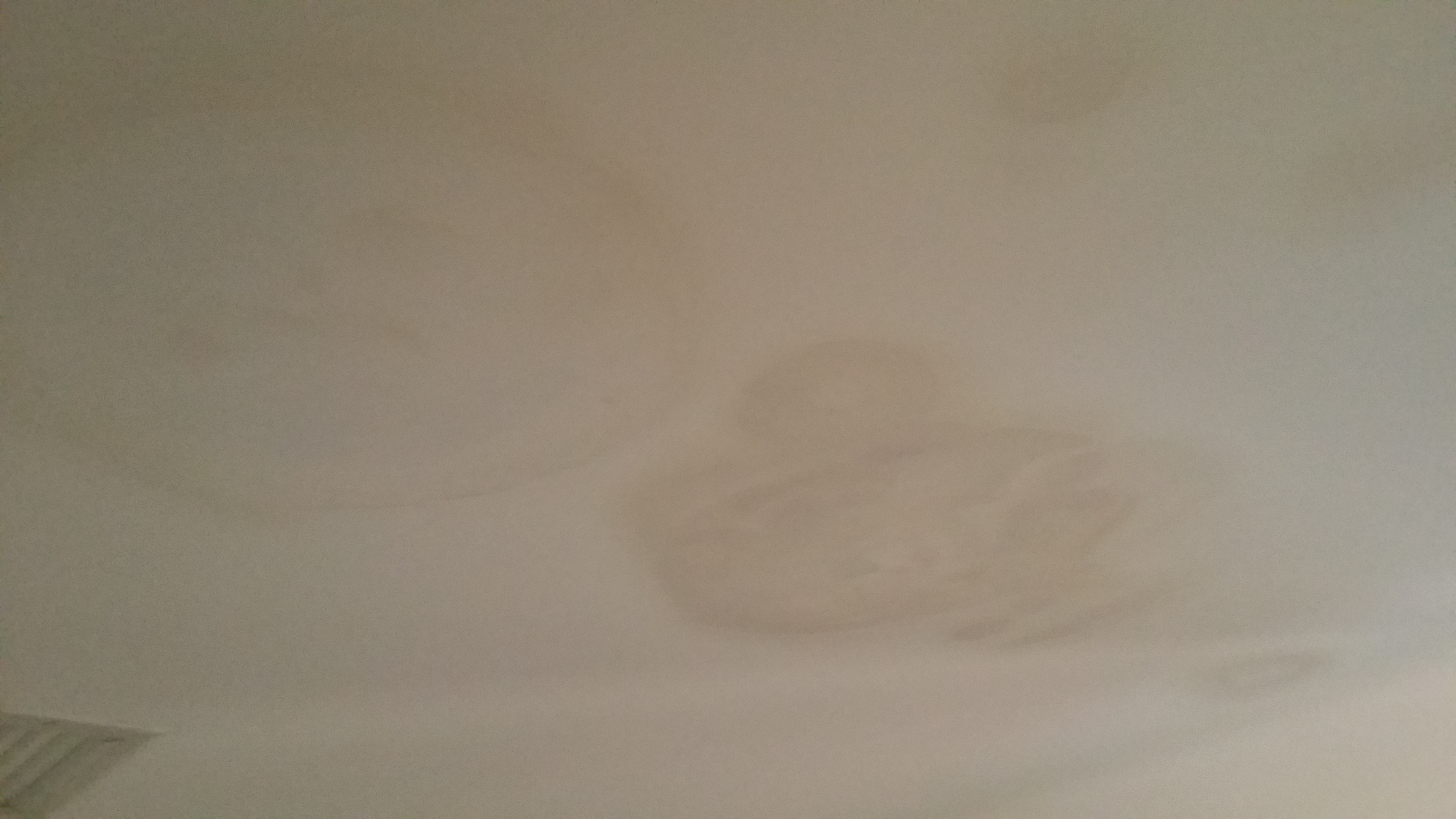 Water Stains From Roof Leak