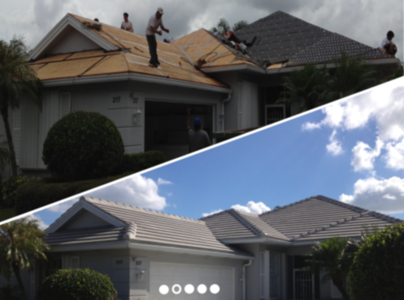 Roofing Experts Flat Tile to Barrel Tile Re-Roof